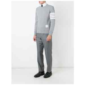 Thom Browne Relaxed fit Crafted in Japan Cotton crewneck sweatshirt