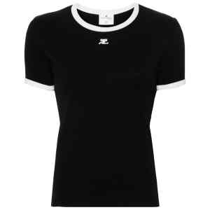 COURREGES PRE T-shirts and Polos Black