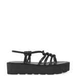 Gianvito Rossi Hebe leather platform sandals