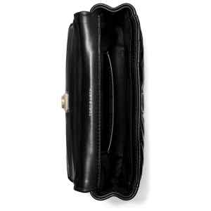 Tory Burch Kira Mini Bag With Flap And Trapezoid Quilting