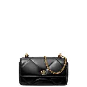 Tory Burch Kira Mini Bag With Flap And Trapezoid Quilting