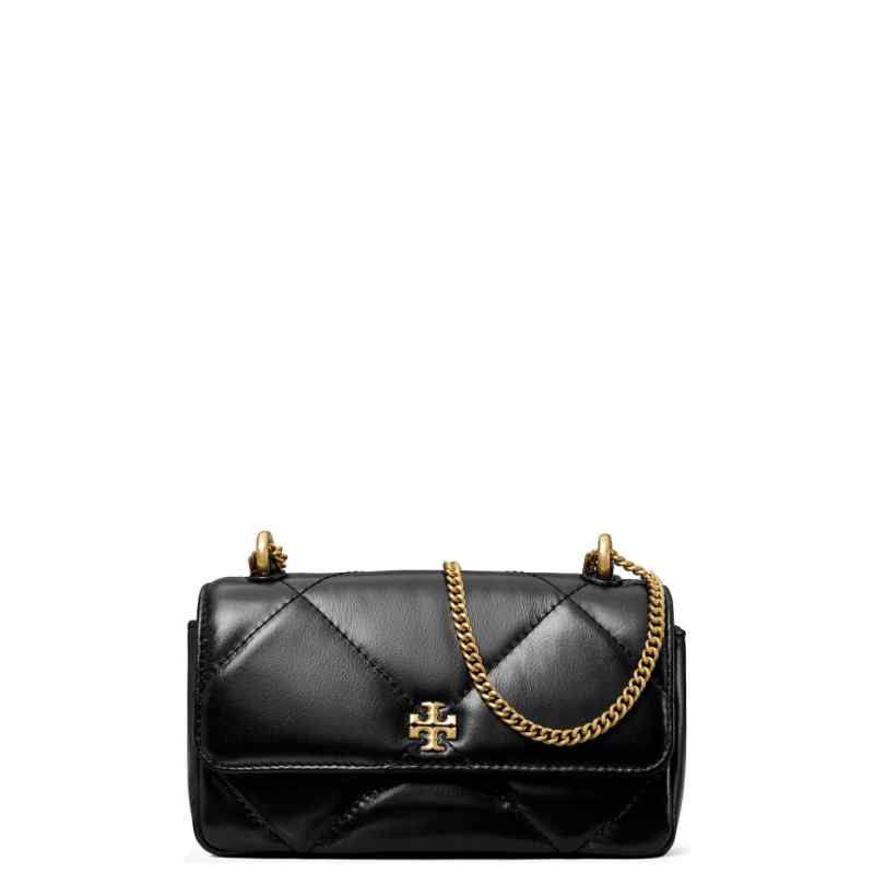 Tory Burch Kira Mini Bag With Flap And Trapezoid Quilting