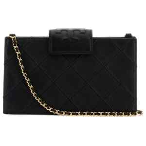 Tory Burch Fleming Soft Mini Wallet With Chain