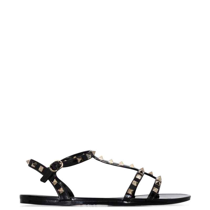 Valentino Garavani Flat Rubber Sandals