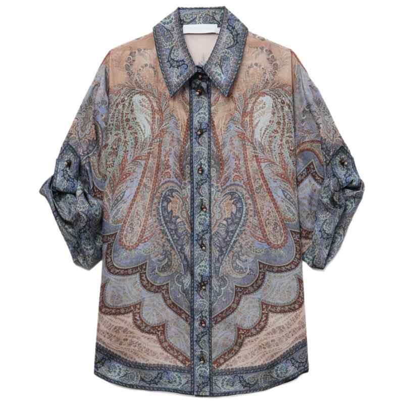 Zimmermann Shirts Blue