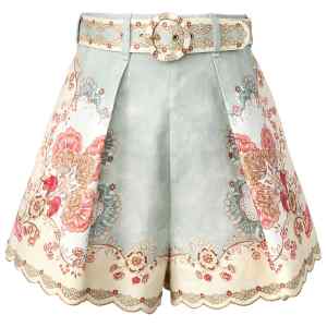 Zimmermann Shorts Clear Blue