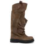The Attico ''Robin Passeggiata'' brown combat boot