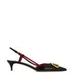 Valentino Garavani Vlogo Signature Slingback Décolleté In Calfskin 40mm