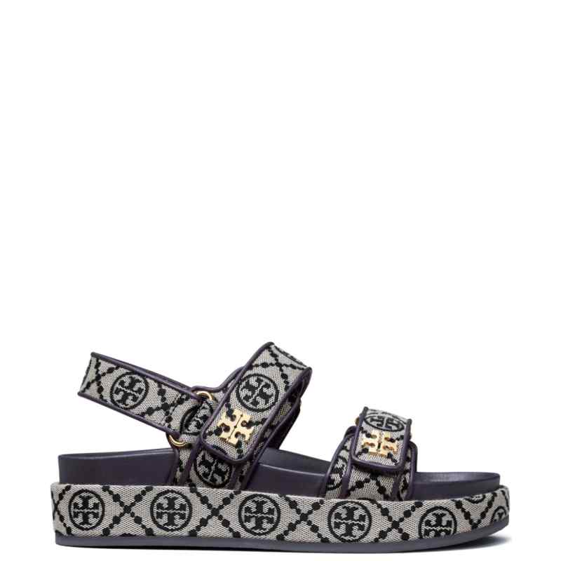 TORY BURCH KIRA SPORTY SANDAL WITH MONOGRAM T
