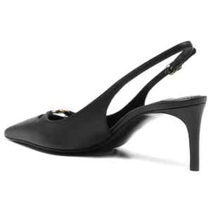 Dolce & Gabbana-DG Lollo leather slingback pumps