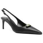 Dolce & Gabbana-DG Lollo leather slingback pumps