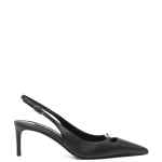 Dolce & Gabbana-DG Lollo leather slingback pumps
