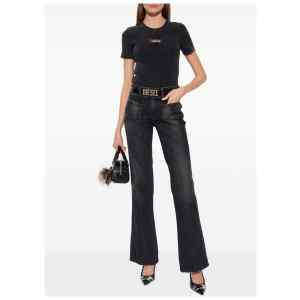 Diesel M-Anchor-Ss Ribbed Logo T-shirt