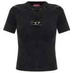 Diesel M-Anchor-Ss Ribbed Logo T-shirt