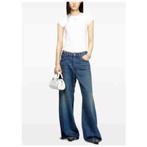 Diesel T-Angie logo-embroidery T-shirt