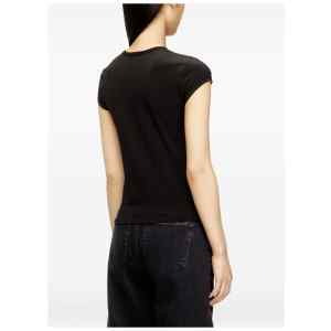 Diesel T-Angie logo-embroidery T-shirt