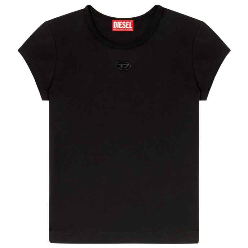 Diesel T-Angie logo-embroidery T-shirt