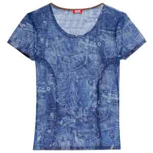 Diesel Denim Print T-shirt