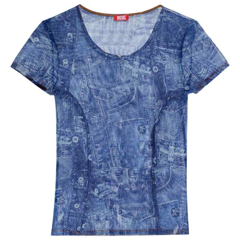 Diesel Denim Print T-shirt