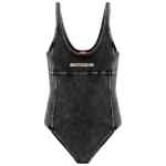 Diesel Phoebe-Dnm logo-appliqué bodysuit