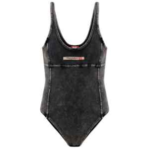 Diesel Phoebe-Dnm logo-appliqué bodysuit