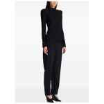 Balmain monogram high-neck top
