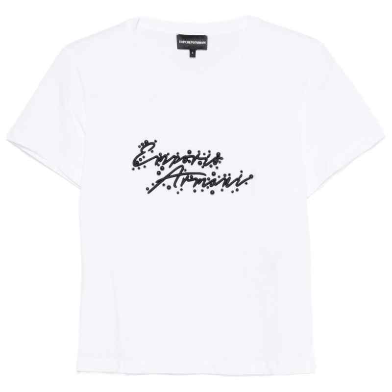 Emporio Armani T-shirts and Polos White, theFeinheit