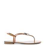 Giuseppe Zanotti Atlantide buckle-embellished thong sandals.
