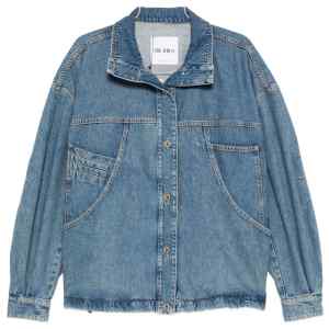 The Attico Coats Clear Blue