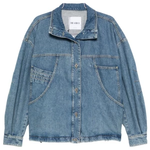 The Attico Coats Clear Blue