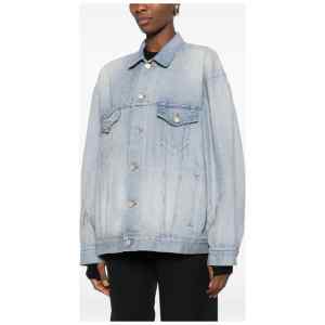 Balenciaga oversized denim cotton jacket