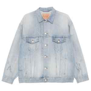 Balenciaga oversized denim cotton jacket