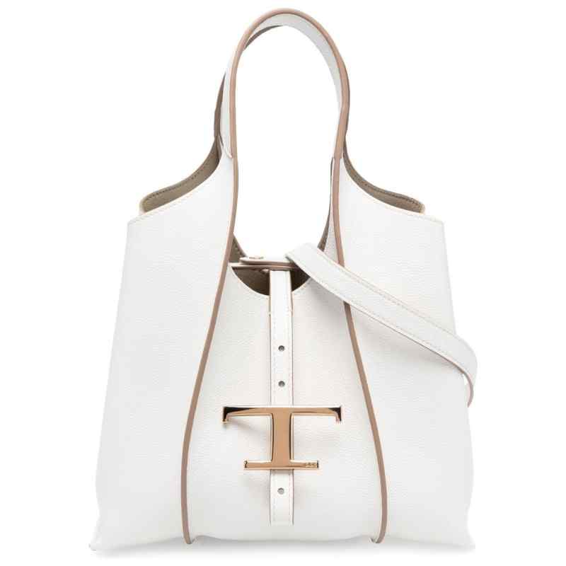 Tod'S T Timeless Mini Leather Shopping Bag