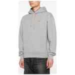 Burberry Check motif cotton hoodie