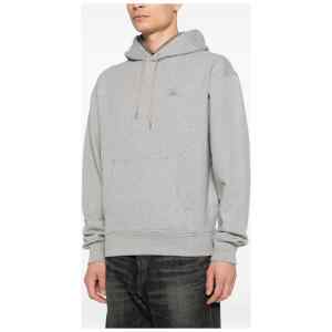 Burberry Check motif cotton hoodie
