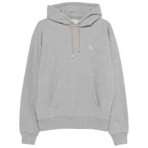 Burberry Check motif cotton hoodie