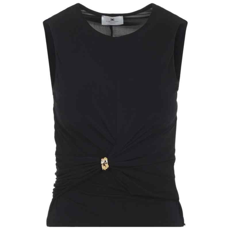 Elisabetta Franchi Top Black