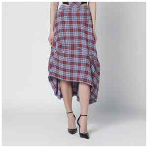 Vivienne Westwood Aeroplane tartan skirt
