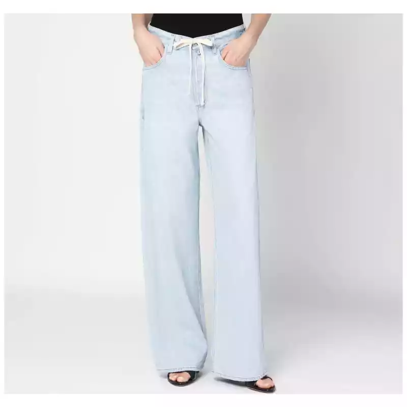 Citizens of Humanity Brynn blue jeans with drawstring