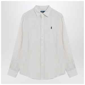 Polo Ralph Lauren Cream-coloured linen shirt