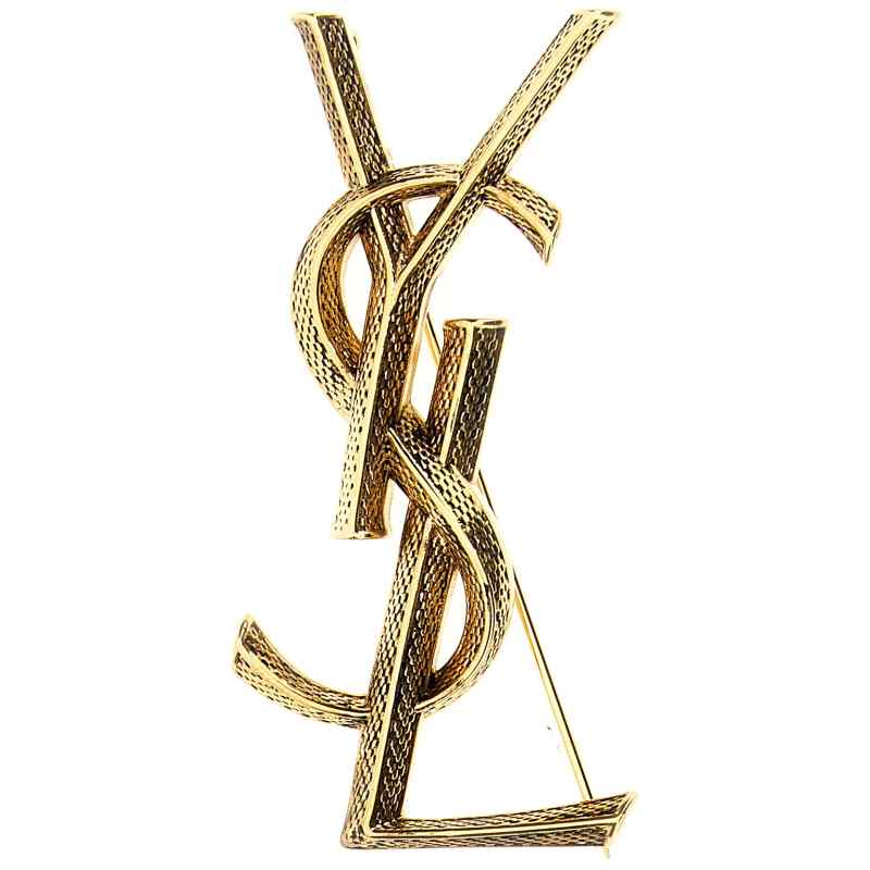 Saint Laurent Opyum Brooch