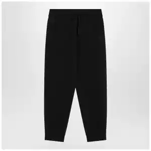 Burberry Navy blue cashmere-blend jogging pants