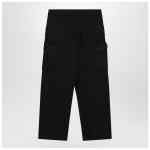 Burberry Black cotton cargo trousers