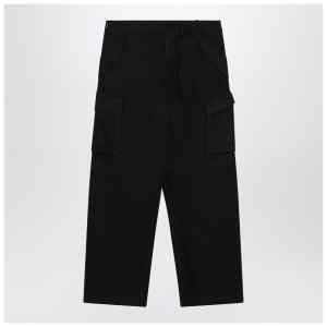 Burberry Black cotton cargo trousers