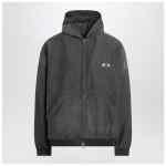 Balenciaga Trompe L''Oeil anthracite mélange cotton sweatshirt