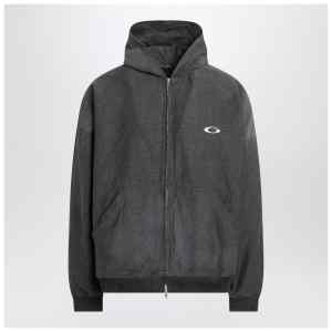 Balenciaga Trompe L''Oeil anthracite mélange cotton sweatshirt