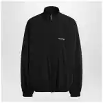 Balenciaga Back zip sweatshirt black