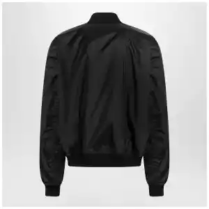 Balenciaga Black nylon Uniform Merch Large Fit bomber