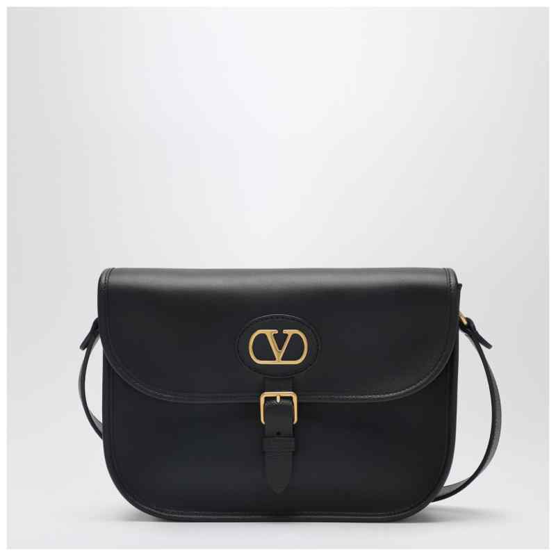 Valentino Garavani Antibes black leather crossbody bag, theFeinheit