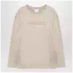 Max Mara Beige sweatshirt in silk blend